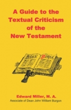 Cover art for A Guide to the Textual Criticism of the New Testament