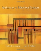 Cover art for Statistics for the Behavioral Sciences