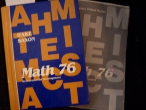 Cover art for Math 76: An incremental development