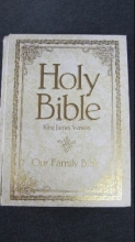 Cover art for Holy Bible, King James Version: Our Family Bible (1971 ILLUSTRATED Red Letter Reference Edition, Old & New Testaments)