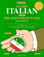 Cover art for Learn Italian (Italiano) the Fast and Fun Way/With Barron's Italian-English English-Italian Dictionary