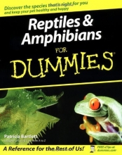 Cover art for Reptiles & Amphibians for Dummies