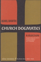 Cover art for Church Dogmatics A Selection
