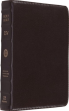 Cover art for ESV Personal Size Reference Bible (Lambskin, Deep Brown)