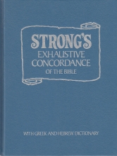 Cover art for Strong's exhaustive concordance of the Bible