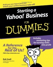 Cover art for Starting a Yahoo! Business For Dummies