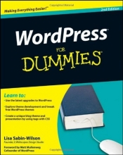 Cover art for WordPress For Dummies, 2nd Edition