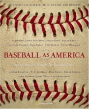 Cover art for Baseball as America : Seeing Ourselves Through Our National Game