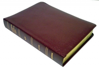 Cover art for Thompson Chain-Reference Study Bible (KJV, Red Letter; Burgundy Bonded Leather)