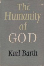 Cover art for The Humanity of God (1960 Second Printing Hardcover 96 pages John Knox Press)