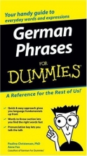 Cover art for German Phrases For Dummies
