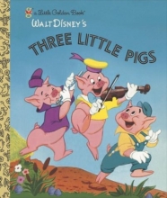 Cover art for Three Little Pigs (Little Golden Book)