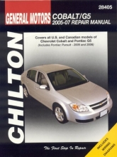 Cover art for General Motors Cobalt & G5, 2005-2007 (Chilton's Total Car Care Repair Manuals)