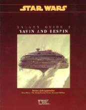 Cover art for Galaxy Guide No 2: Yavin and Bespin (Star Wars RPG)