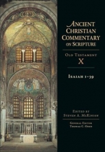 Cover art for Isaiah 1-39 (Ancient Christian Commentary on Scripture: Old Testament, Volume X)