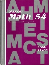 Cover art for Math 54