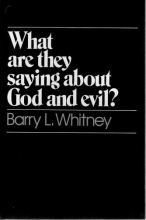 Cover art for What Are They Saying About God and Evil?
