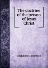 Cover art for Doctrine of the Person of Jesus Christ