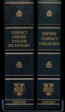Cover art for The Oxford Compact English Dictionary & Thesaurus