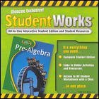 Cover art for Glencoe Pre-Algebra, StudentWorks CD-ROM