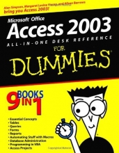 Cover art for Access 2003 All-in-One Desk Reference For Dummies