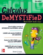 Cover art for Calculus DeMYSTiFieD, Second Edition