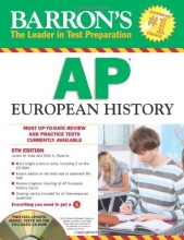 Cover art for Barron's AP European History with CD-ROM, 6th Edition