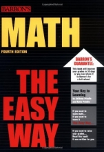 Cover art for Math the Easy Way (Barron's E-Z)