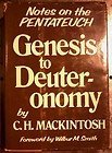 Cover art for Genesis to Deuteronomy: Notes on the Pentateuch