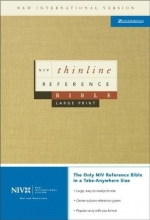Cover art for NIV Thinline Reference Bible, Large Print