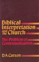 Cover art for Biblical Interpretation and the Church: The Problem of Contextualization