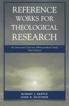 Cover art for Reference Works for Theological Research
