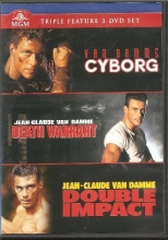 Cover art for Van Damme Triple Feature - Cyborg / Death Warrant / Double Impact