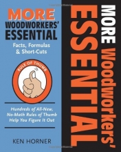 Cover art for More Woodworkers' Essential: Facts, Formulas & Short-Cuts: Figure It Out, with or Without Math (Woodworker's Essentials & More)
