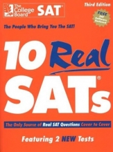 Cover art for 10 Real SATs, Third Edition