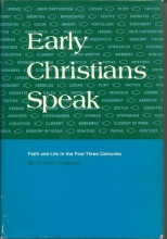 Cover art for Early Christians speak