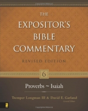 Cover art for Proverbs--Isaiah (Expositor's Bible Commentary, The)