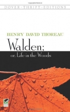 Cover art for Walden; Or, Life in the Woods (Dover Thrift Editions)