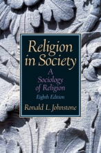 Cover art for Religion in Society: A Sociology of Religion (8th Edition)