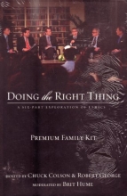 Cover art for DOING THE RIGHT THING; A SIX-PART EXPLORATION OF ETHICS