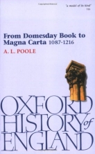 Cover art for From Domesday Book to Magna Carta 1087-1216 (Oxford Paperbacks)
