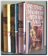 Cover art for Mary Stewart's Magnificent Arthurian Saga / Boxed Set
