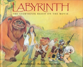 Cover art for Labyrinth: The Storybook Based on the Movie