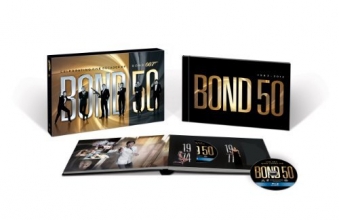 Cover art for Bond 50: The Complete 22 Film Collection [Blu-ray]