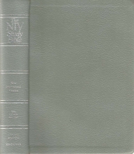 Cover art for New International Version Personal Size Study Bonded Leather Aspen Green