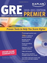 Cover art for Kaplan GRE Exam 2010-2011 Premier with CD-ROM (Kaplan GRE Premier Program (W/CD))