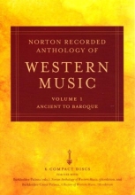 Cover art for Norton Recorded Anthology of Western Music (Fifth Edition)  (Vol. 1: Ancient to Baroque)