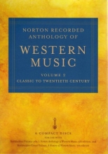 Cover art for Norton Recorded Anthology of Western Music (Fifth Edition)  (2: Classic to Twentieth Century) ( Vol 2)
