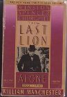 Cover art for The Last Lion: Winston Spencer Churchill; Alone: 1932-1940
