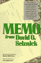 Cover art for Memo from David O. Selznick